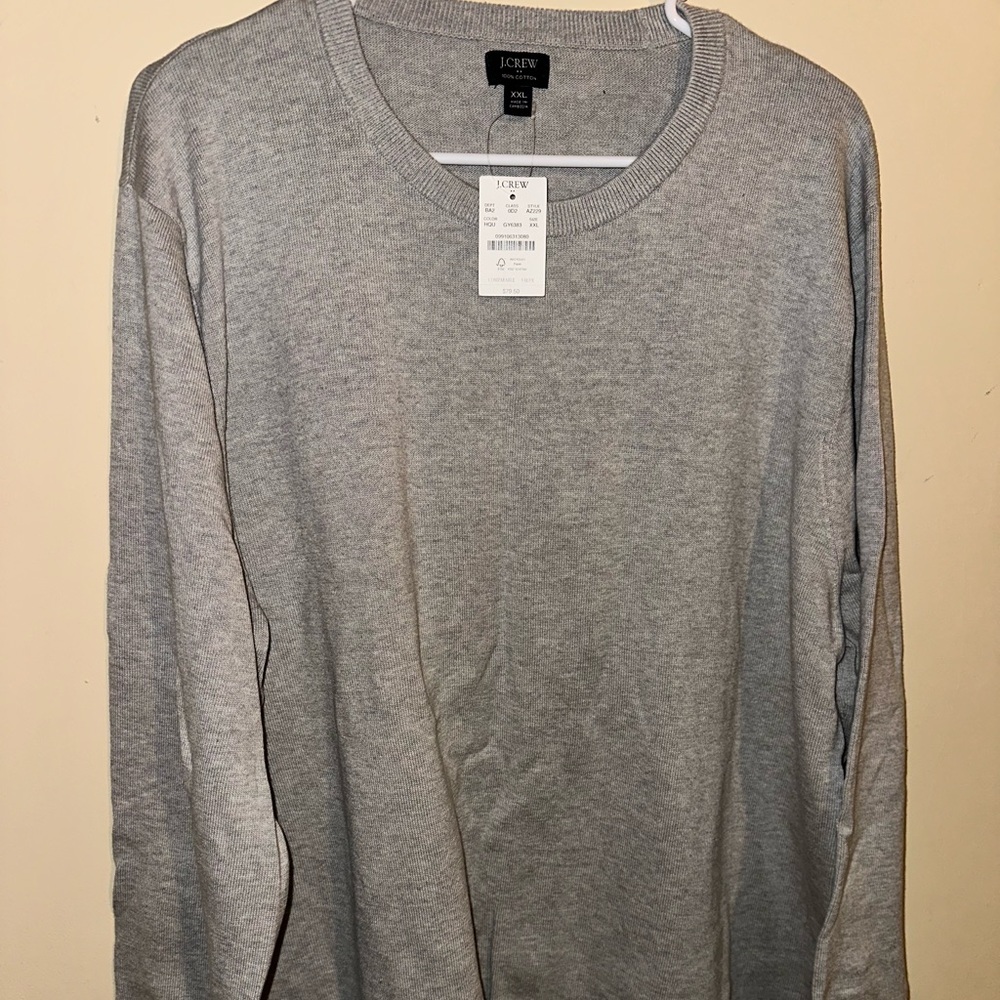J.crew men’s sweater size XXL NWT